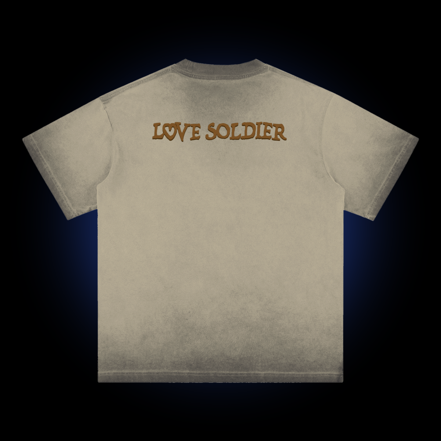 Love Soldier Insignia Tee - Beige
