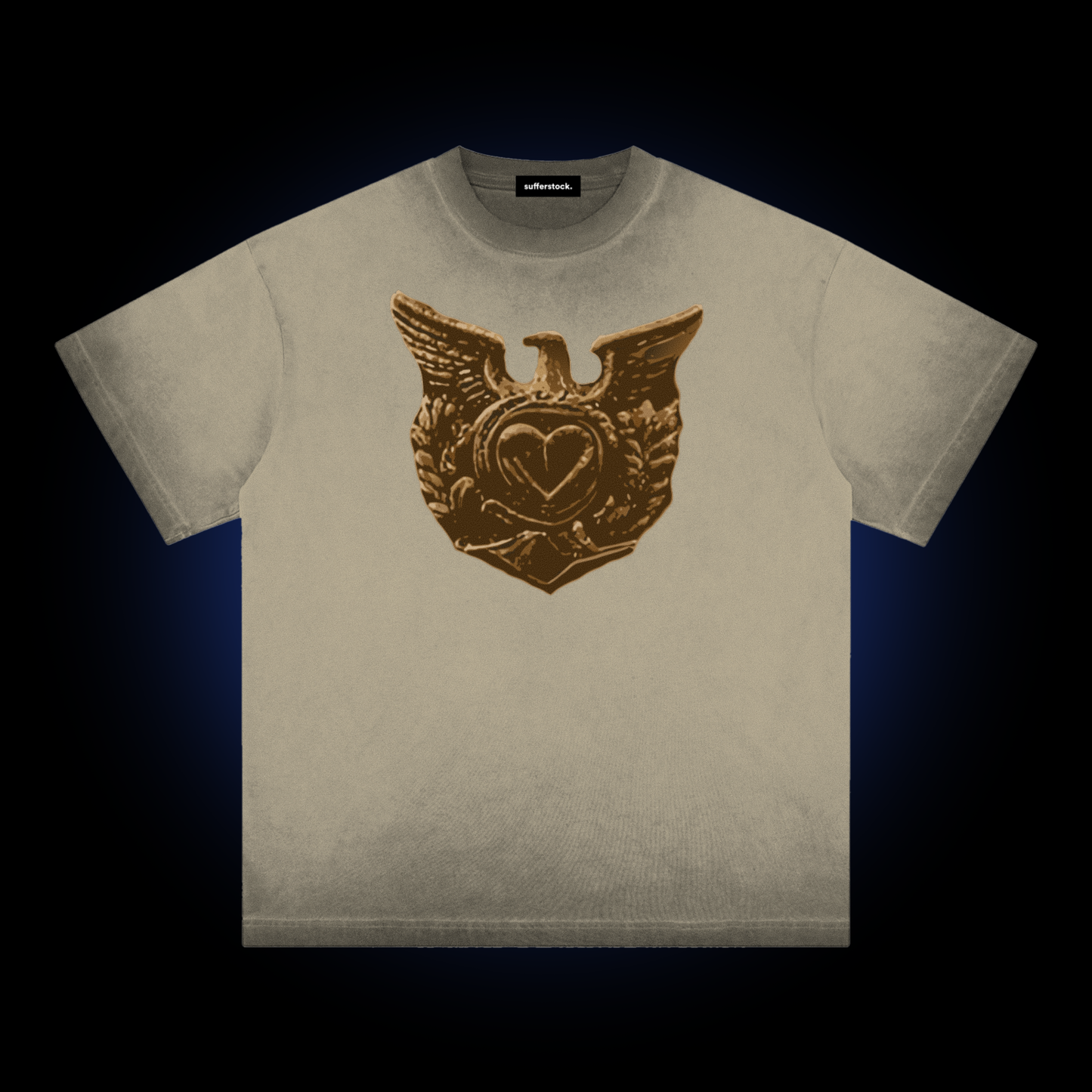 Love Soldier Insignia Tee - Beige