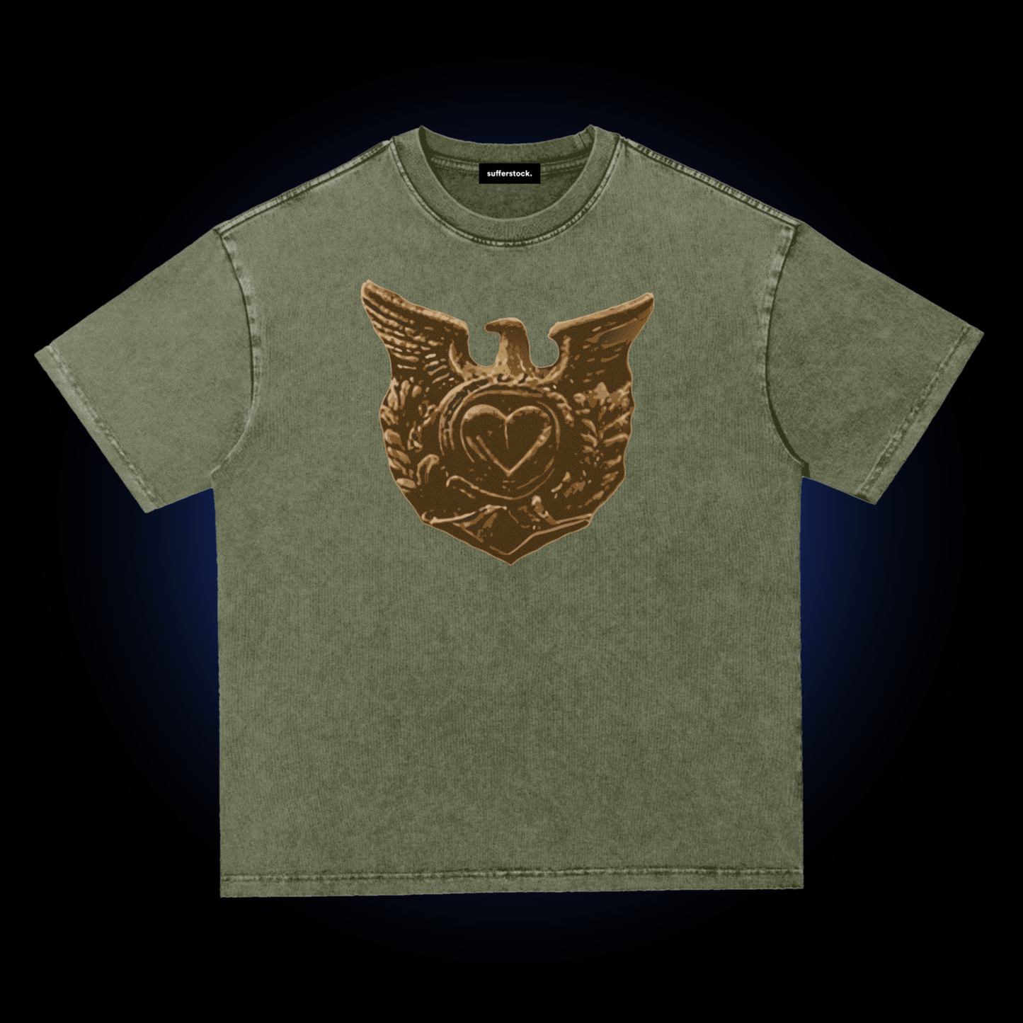 Love Soldier Insignia Tee - Green