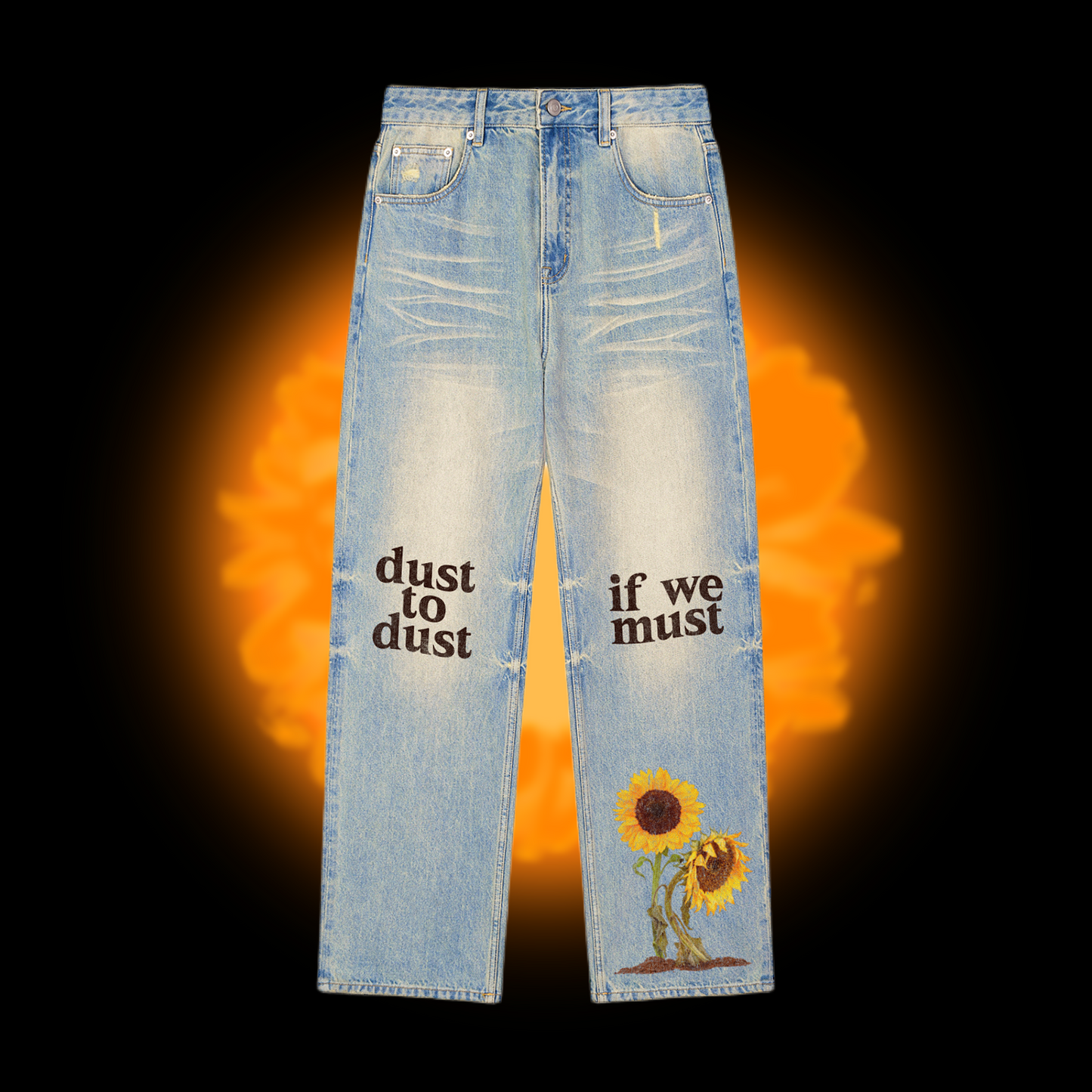 SUMMER COLLECTION - Sunflower Retro Jeans