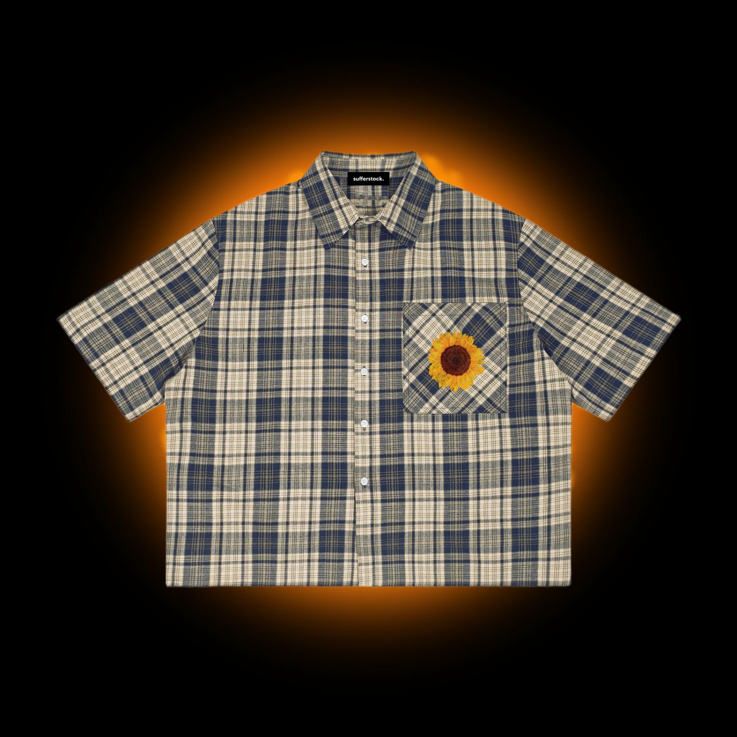 SUMMER COLLECTION - Sunflower Plaid Shirt