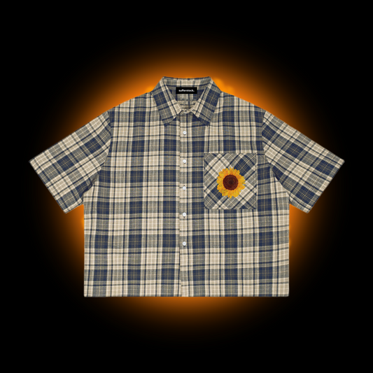 SUMMER COLLECTION - Sunflower Plaid Shirt